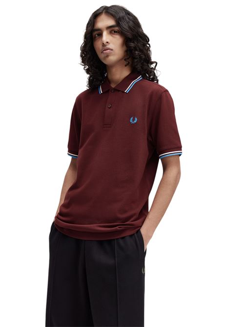 polo FRED PERRY | M3600PZ63 BORDEAUX